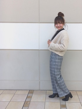 rさんの（GU）を使ったコーディネート