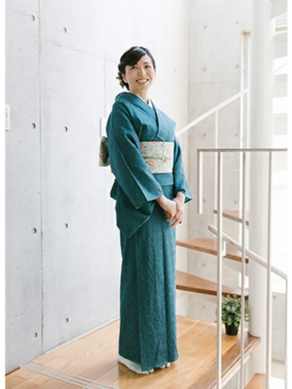 KIMONO MODERN シャボン玉カットデニム着物 オーシャンブルー 20170830191754378_1000.jpg