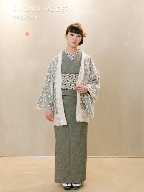 Yuki Kimono Modern Kimonomodernの着物 浴衣を使ったコーディネート Wear