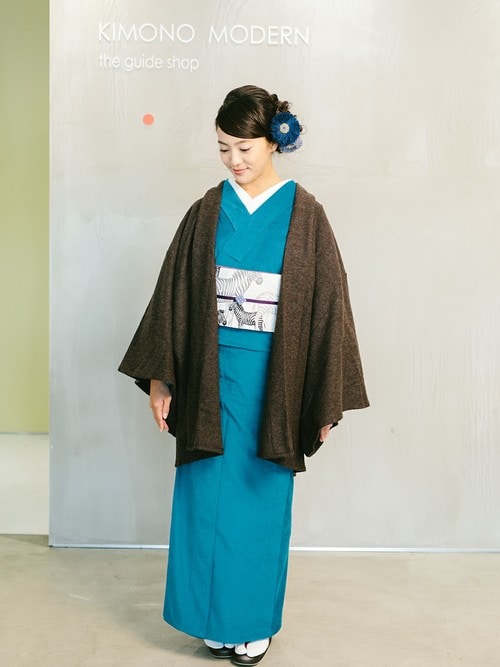 KIMONO MODERN（キモノモダン）の「ドラマチックなコーデュロイ着物