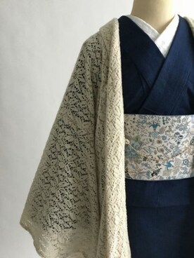 YUKI(KIMONO MODERN)｜KIMONO MODERNの着物を使ったコーディネート - WEAR