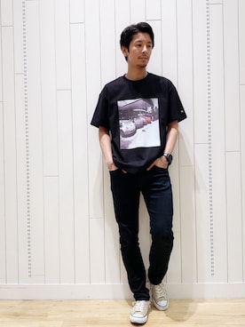 「シンプルおしゃれが好き」｜arnold palmer timeless スタッフさん（レディース・160cm）の夏コーディネート