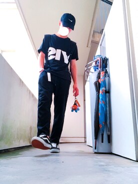 海さん（メンズ・175cm）の夏コーディネート