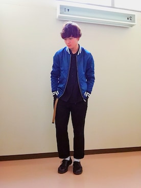 海さん（メンズ・175cm）の秋コーディネート