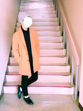 海さん（メンズ・175cm）の冬コーディネート