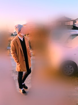 海さん（メンズ・175cm）の冬コーディネート