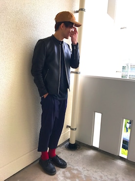 海さん（メンズ・175cm）の春コーディネート