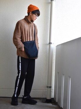 「ストリート服が好き」｜「アイテム（その他アウター）」を使った、海さん（メンズ・175cm）の秋コーディネート