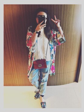 「Cartier」｜「アイテム（ジャケット/アウター）」を使った、Vinitasaki86さん（レディース・157cm）の春コーディネート