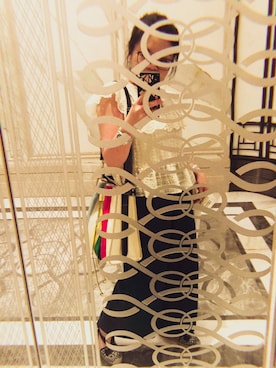 「JW Anderson（ジェイダブリューアンダーソン）のアイテム（トートバッグ）」を使った、Vinitasaki86さん（レディース・157cm）の夏コーディネート