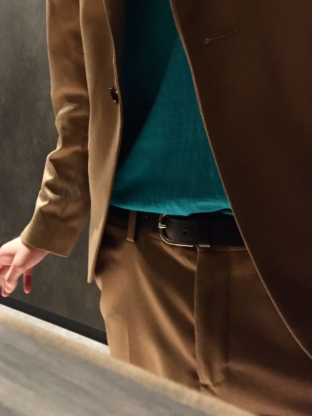 ZARA スーツ セットアップ ブラウン 肌触り良い⭐️ スペイン産 茶色