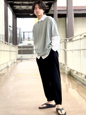 mizukiさん（メンズ・170cm）の春コーディネート