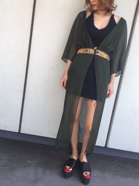 「cannabis_ladies」｜「アイテム（ジャケット/アウター）」を使った、seilaさん（レディース・164cm）の夏コーディネート