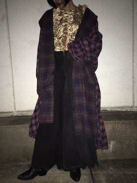 「SIIILON（シーロン）のアイテム」を使った、seilaさん（レディース・164cm）の秋コーディネート