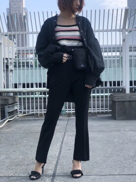 「ALLEGE（アレッジ）のアイテム」を使った、seilaさん（レディース・164cm）の春コーディネート