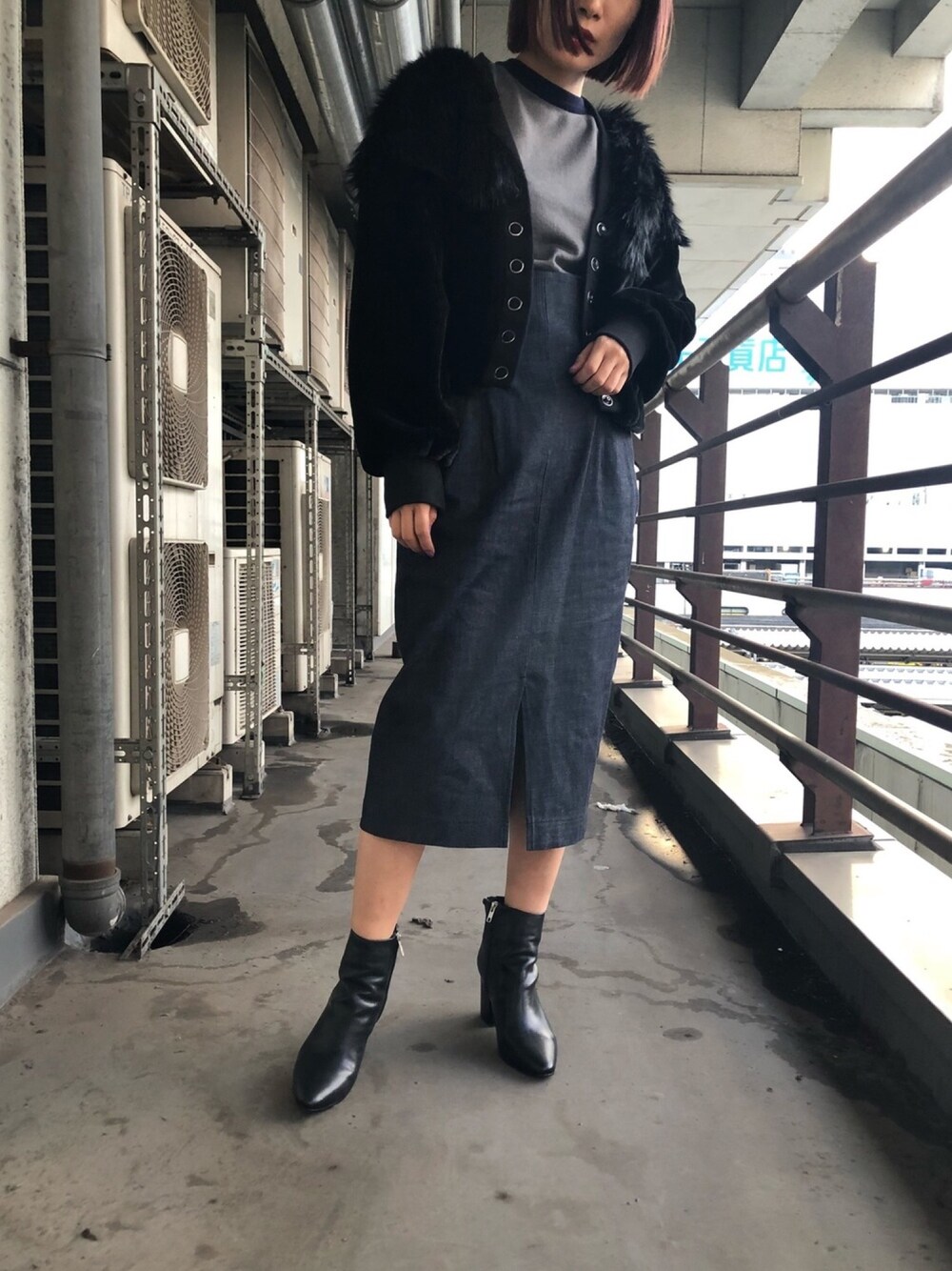 NAIFE（ナイフ）の「NAIFE NF82-XN005 Socksed elbow pullover（ニット