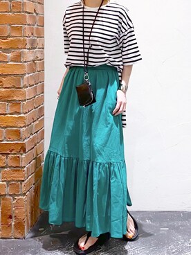 s4touko0528【相互🔰】さん（レディース・160cm）の夏コーディネート