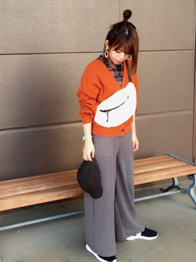 ミナマロンさん（レディース・155cm）の秋コーディネート