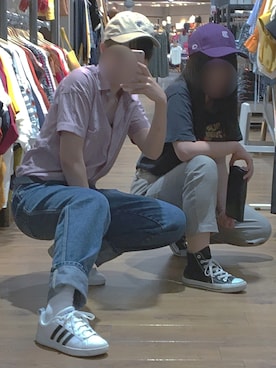 岸田ぽりぽりさんのコーディネート