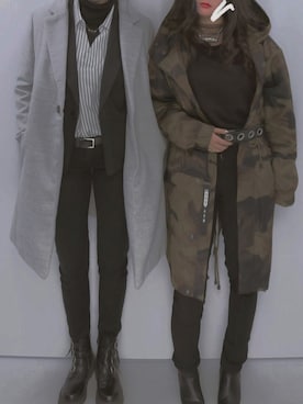 岸田ぽりぽりさんのコーディネート