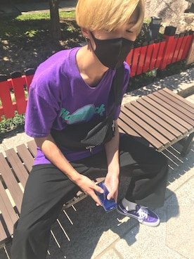 「BEN DAVIS（ベンデイビス）のアイテム（バッグ）」を使った、Daikiさん（メンズ・172cm）の秋コーディネート