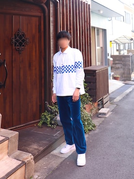 「NOAH（ノア）のアイテム（トップス）」を使った、Youya さん（メンズ・178cm）の春コーディネート