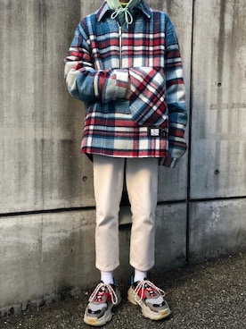「ANDERSSON BELL（アンダースンベル）のアイテム（トップス）」を使った、Kosei Yutakaさん（メンズ・171cm）の冬コーディネート