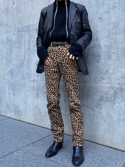 パンツ johnlawrencesullivan leopard JOHN LAWRENCE SULLIVAN（ジョンローレンスサリバン）の