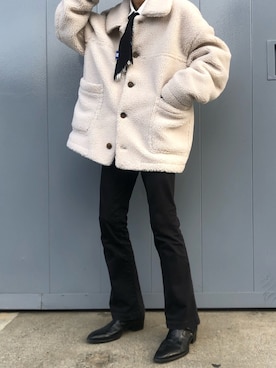 「ADER error（アーダーエラー）のアイテム（フォーマルスーツ/小物）」を使った、Kosei Yutakaさん（メンズ・171cm）の春コーディネート
