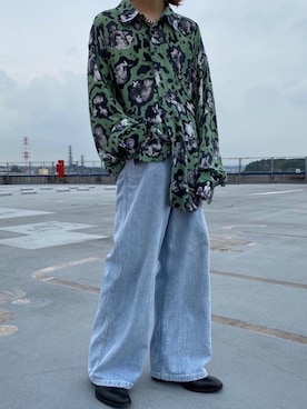 「Yves Saint Laurent（イヴサンローラン）のアイテム（ブーツ）」を使った、Kosei Yutakaさん（メンズ・171cm）の夏コーディネート