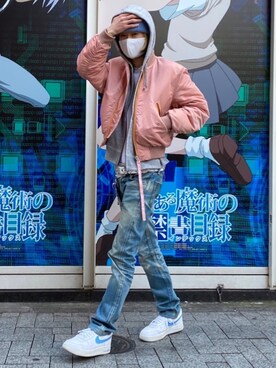 「Acne Studios（アクネストゥディオズ）のアイテム（帽子）」を使った、Kosei Yutakaさん（メンズ・171cm）の春コーディネート