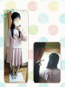 「ふわっ」｜もも＊さん（レディース・156cm）の秋コーディネート
