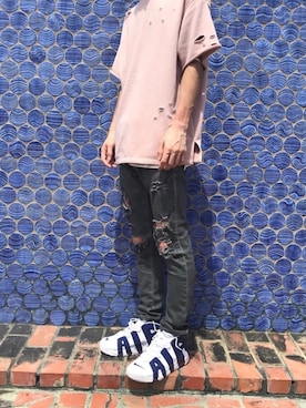 「ZARA（ザラ）のアイテム」を使った、myさん（メンズ・175cm）の夏コーディネート