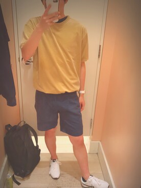 「shortpants」｜こばさんさん（メンズ・168cm）の春コーディネート