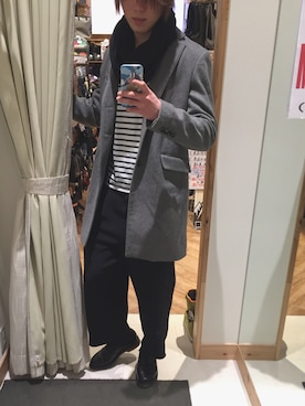 ゆ〜いさん（メンズ・182cm）の冬コーディネート