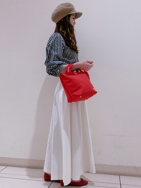 mikaさん（レディース・161cm）の春コーディネート