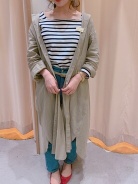 mikaさん（レディース・161cm）の春コーディネート