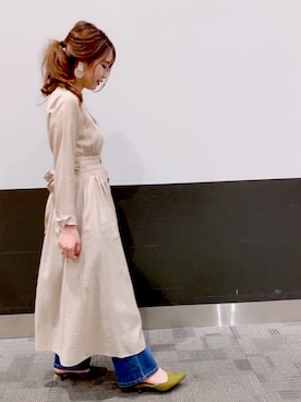 Te Chichi テチチ の チェックアソートvネックワンピース ワンピース Wear