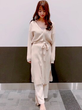 mikaさん(レディース・161cm)の春コーディネート