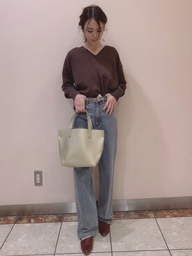 mikaさん（レディース・162cm）の秋コーディネート