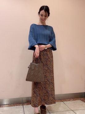 mikaさん（レディース・162cm）の秋コーディネート