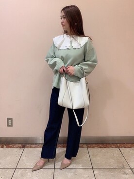 mikaさん（レディース・162cm）の冬コーディネート