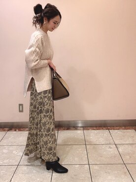 mikaさん（レディース・162cm）の冬コーディネート