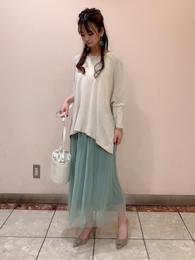 mikaさん（レディース・162cm）の春コーディネート