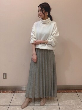 「フユコーデ」｜「アイテム（その他）」を使った、mikaさん（レディース・162cm）の秋コーディネート