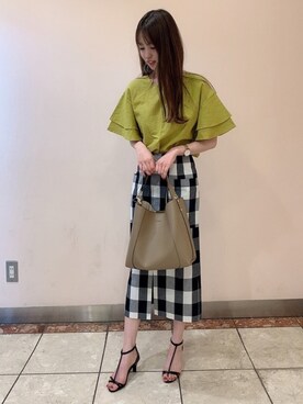 mikaさん（レディース・162cm）の春コーディネート