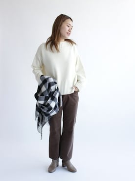 w.ikedaさん（レディース・165cm）の冬コーディネート