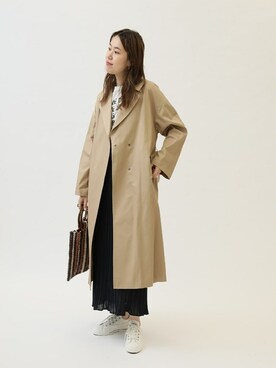 「JOURNAL STANDARD relume（ジャーナルスタンダード　レリューム）のアイテム（その他アウター）」を使った、w.ikedaさん（レディース・165cm）の冬コーディネート