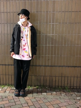 ☺︎NAOYA☺︎さんの（Acne Studios Bla Konst | アクネストゥディオズブロコンスト）を使ったコーディネート