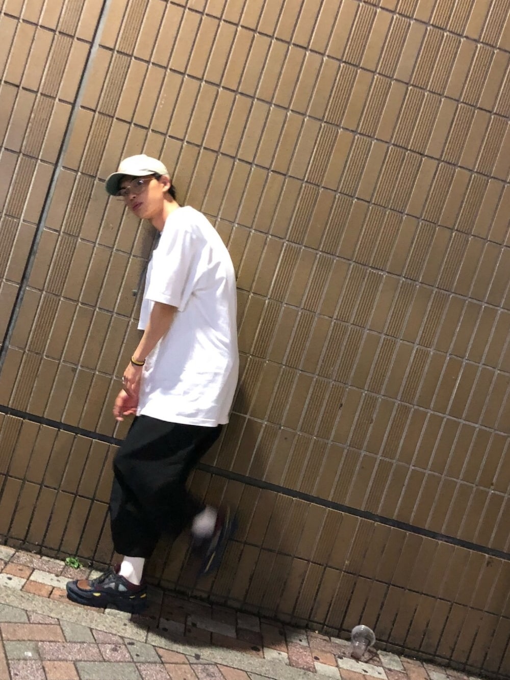 「久しぶりの、リュックコーデ、今日くらいの、気温が好き、台風大丈夫でした？、とても心配です、コメントたくさんしてね、皆んな結構待ってたみたいで嬉しかったです、EBISU536、おめでとう、かっけーよ」｜「NIKEのアイテム（帽子、グレー系）」を使った、☺︎NAOYA☺︎さん（メンズ・175cm）の秋コーディネートの1枚目の写真